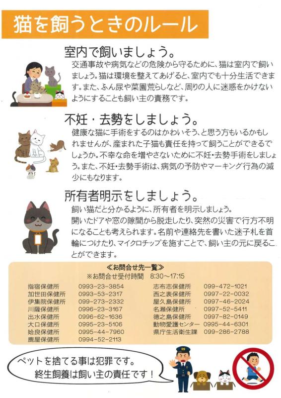 猫の飼い方